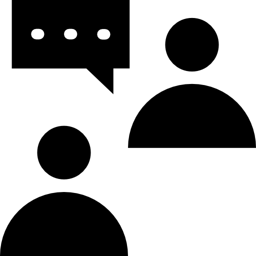 Conversation Vector Market Fill icon