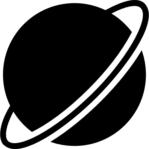 Saturn Vector Market Fill icon