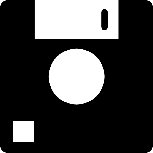 disquete Vector Market Fill icono
