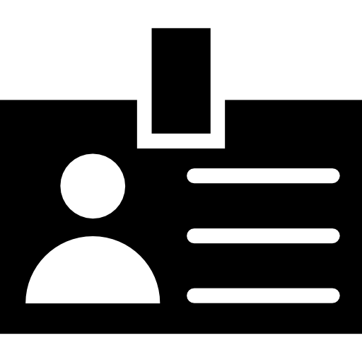 idカード Vector Market Fill icon