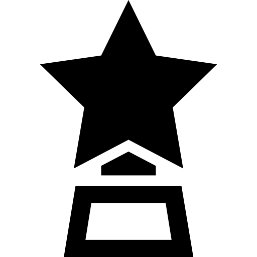 trofeo Vector Market Fill icono