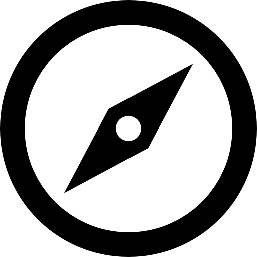kompas Vector Market Fill ikona