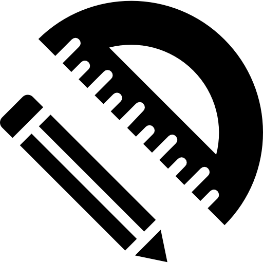 goniometro Vector Market Fill icona