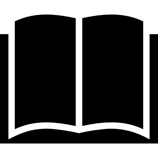 Open book Vector Market Fill icon