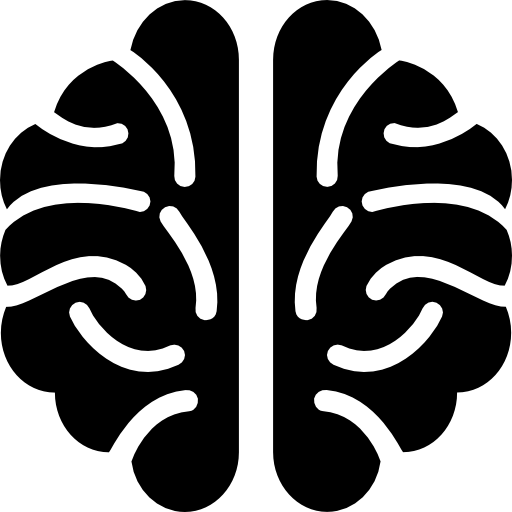 Brain Vector Market Fill icon