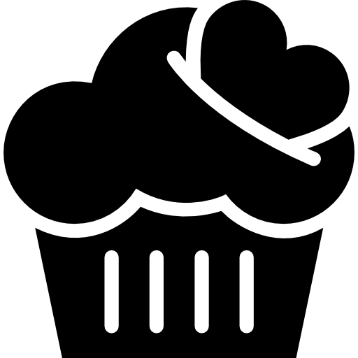 cupcake Vector Market Fill icon