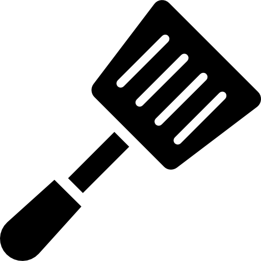 Spatula Vector Market Fill icon