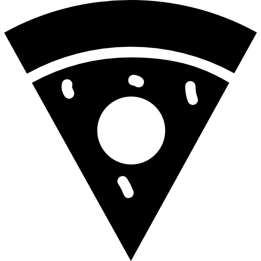 pizza Vector Market Fill Ícone