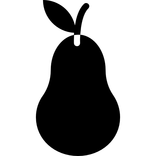 Pear Vector Market Fill icon
