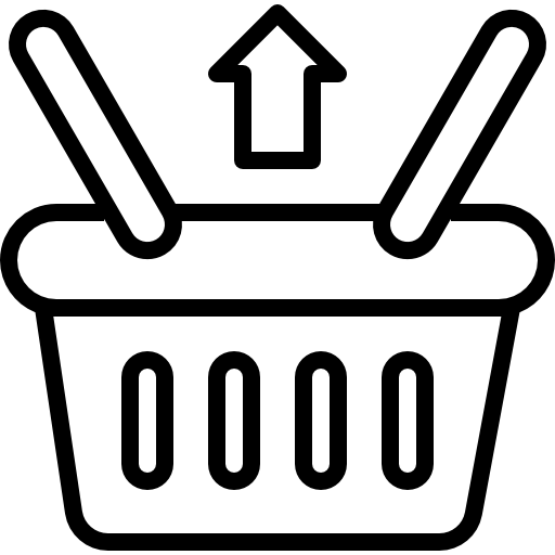 einkaufskorb Becris Lineal icon