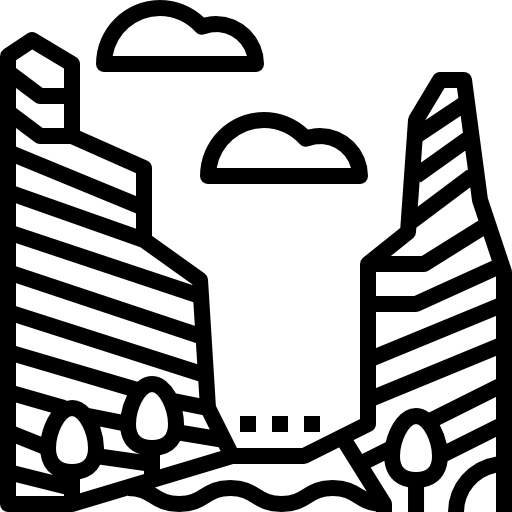 kanion Becris Lineal ikona