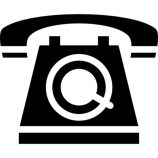 teléfono Vector Market Fill icono
