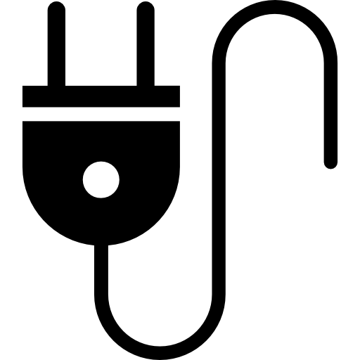 Plug Vector Market Fill icon