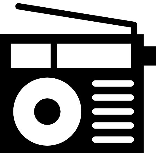 radio Vector Market Fill icon