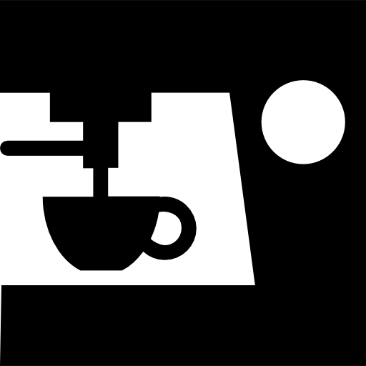 コーヒーメーカー Vector Market Fill icon