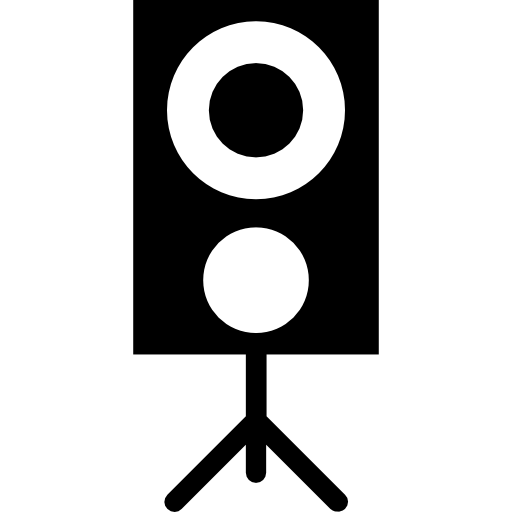 Speaker Vector Market Fill icon