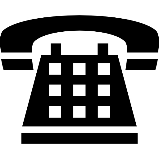 Telephone Vector Market Fill icon