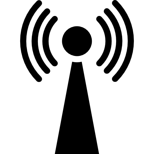Wifi Vector Market Fill icon