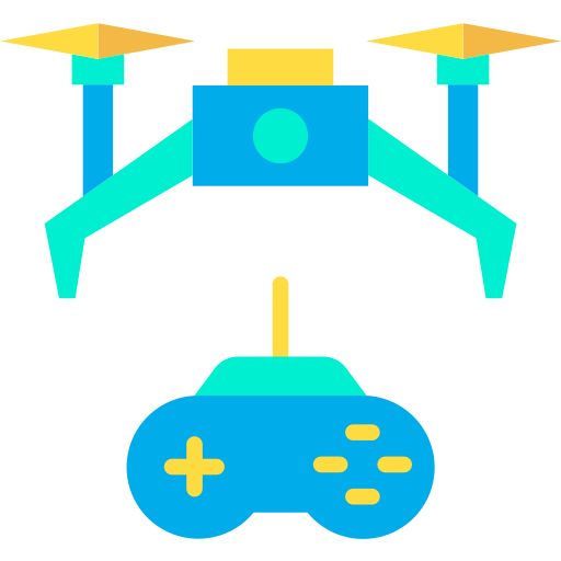 drone Kiranshastry Flat icona