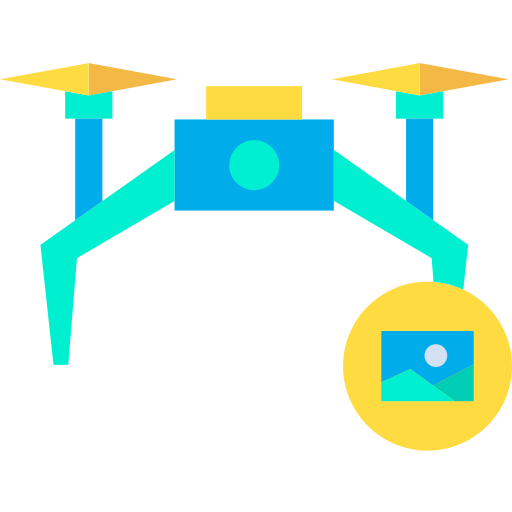 Drone Kiranshastry Flat icon