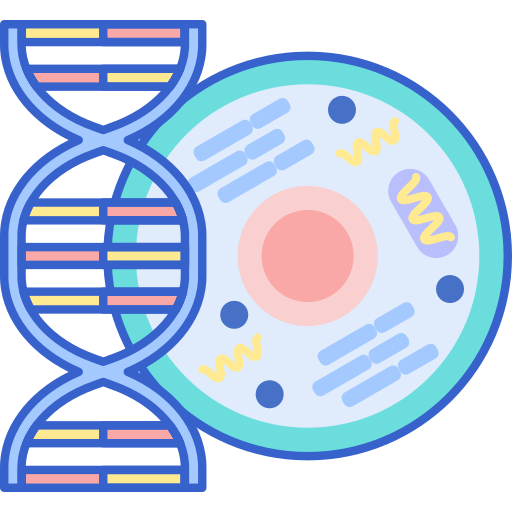 Biology Flaticons Lineal Color icon