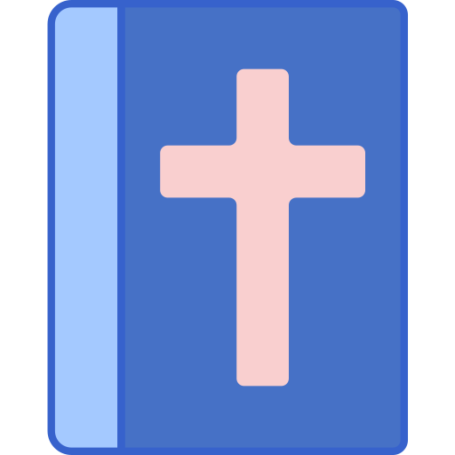 bibel Flaticons Lineal Color icon