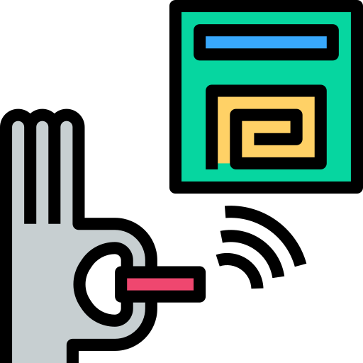 rfid Noomtah Lineal color icon