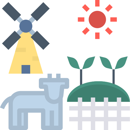 농업 Noomtah Flat icon