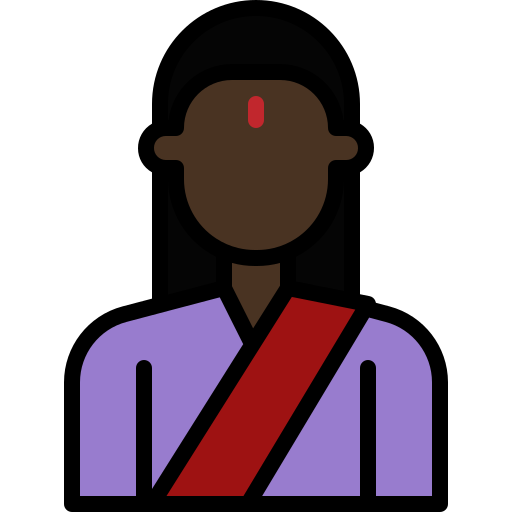 여자 Winnievizence Lineal color icon