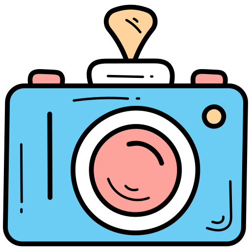 Camera Generic color hand-drawn icon