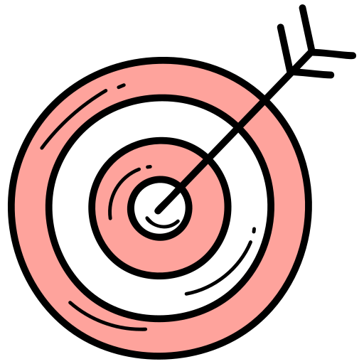 Target Generic color hand-drawn icon