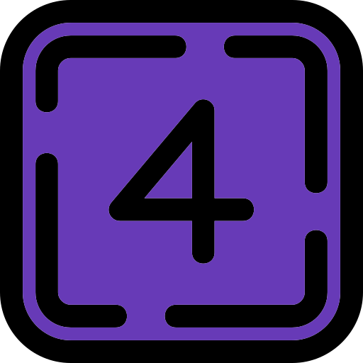 Four Generic color lineal-color icon