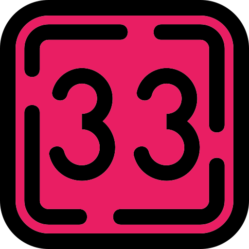 Thirty three Generic color lineal-color icon