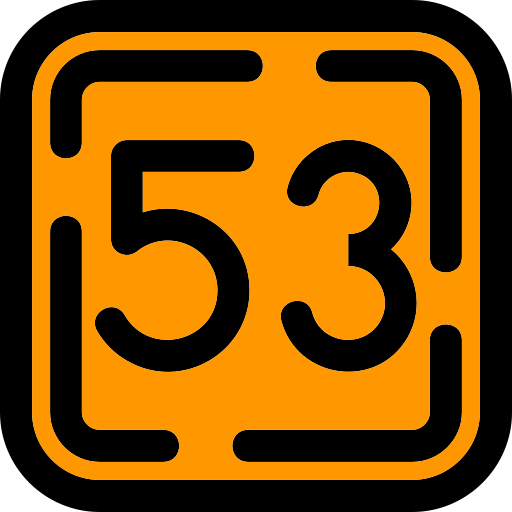 Fifty three Generic color lineal-color icon