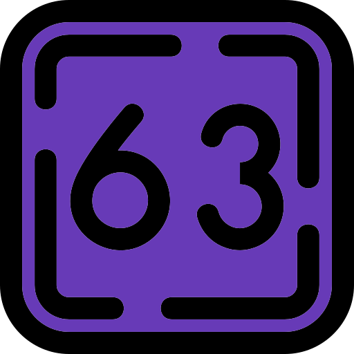sesenta y tres Generic color lineal-color icono