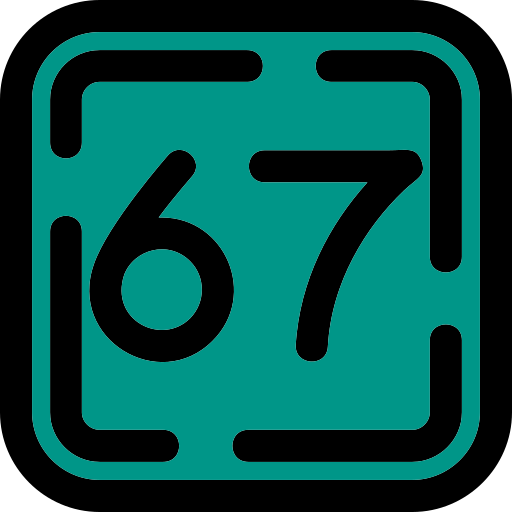 Sixty seven Generic color lineal-color icon