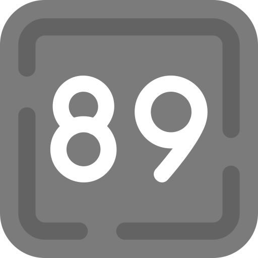 Eighty nine Generic color fill icon