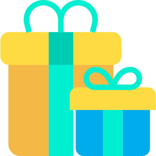 Gift box Kiranshastry Flat icon