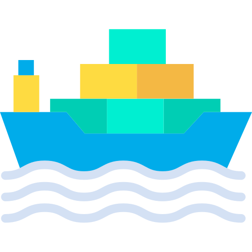 Ship Kiranshastry Flat icon