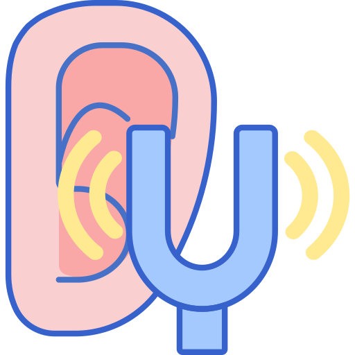 Hearing test Flaticons Lineal Color icon