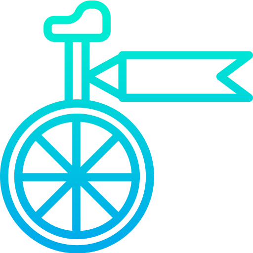 bicicletta Kiranshastry Gradient icona