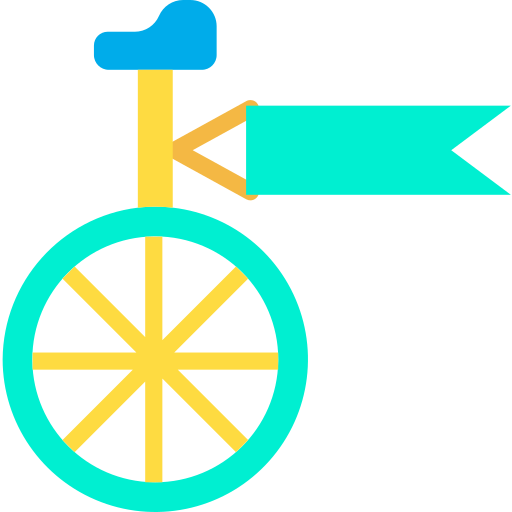 fiets Kiranshastry Flat icoon