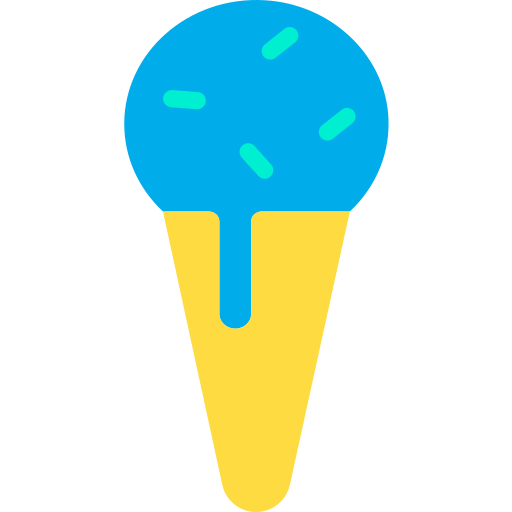 crème glacée Kiranshastry Flat Icône