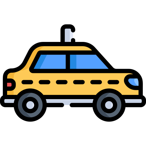 タクシー Special Lineal color icon