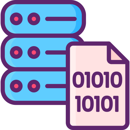 Master data Flaticons Lineal Color icon