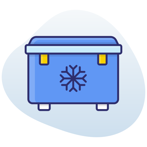 Ice box Generic gradient lineal-color icon