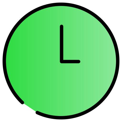 klok Generic gradient lineal-color icoon