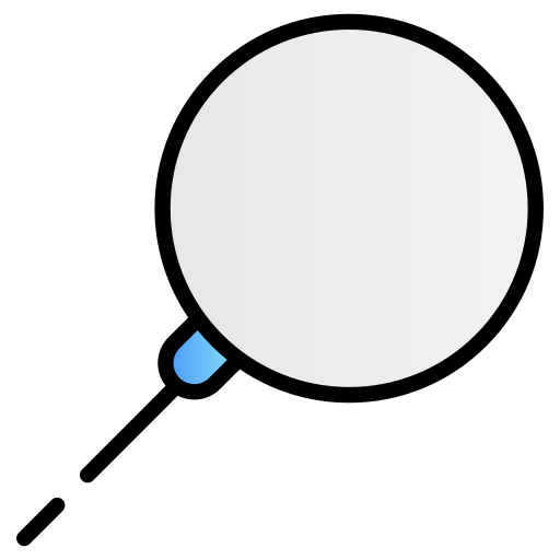lente d'ingrandimento Generic gradient lineal-color icona