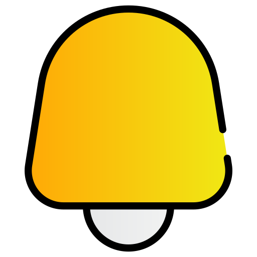 campana Generic gradient lineal-color icona