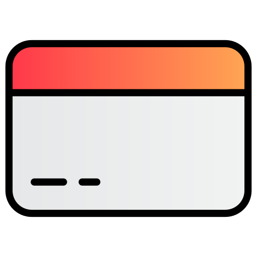 carte de crédit Generic gradient lineal-color Icône